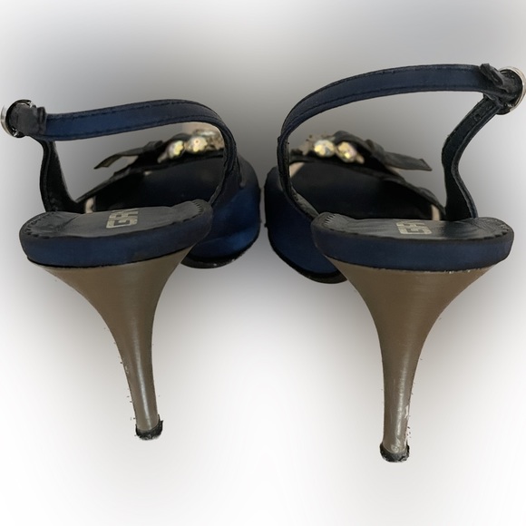 Giancarlo Paoli size 8 mid height sling back party heels - Picture 5 of 5